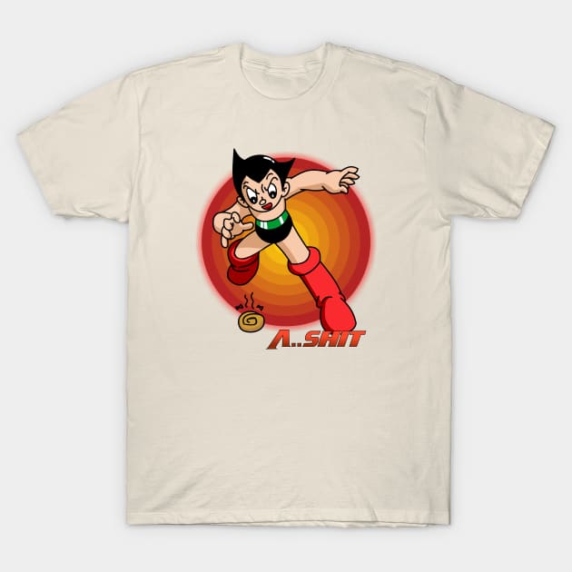 atom astro boy T-Shirt by small alley co